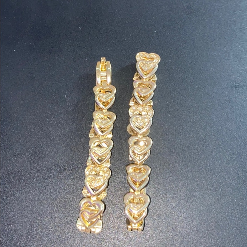 Gold bracelets